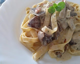 Foto del paso 7 de la receta: Pasta con setas y bacon