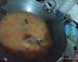 A picture of step 4 of Veg upama..