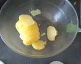Une image de l'étape 1 de Galette poireau pomme de terre.