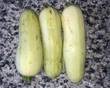 Фото кроку 1 до Закуска из кабачков с помидорами и сыром.