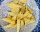 Hình bước làm 1 của món Pineapple pound cake🍍Bánh bông lan dứa 🍍