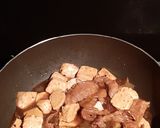 Foto langkah ke 3 dari resep Daging Tahu Lada Hitam.