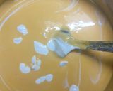 A picture of step 3 of Mango ice cream.