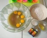 Foto langkah ke 1 dari resep Bolu Tiramisu Kukus.
