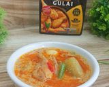 Foto langkah ke 5 dari resep Gulai Ayam Kampung Bumbu Praktis.