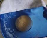 A picture of step 3 of Cardamom mahamri.