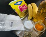 A picture of step 2 of Ethakka Appam (Banana Fritters).