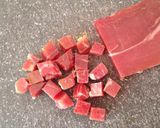 Foto del paso 1 de la receta Espárragos con Jamón Ibérico y Huevo cocido picado