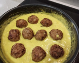 Foto del paso 9 de la receta: Albóndigas de curry y coco (sin nata)