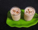 A picture of step 5 of Chikoo drink.