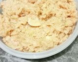 A picture of step 4 of Suji ka halwa.