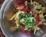 A picture of step 2 of Apple and Cabbage salad.