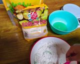 Foto langkah ke 3 dari resep Roti Kukus Pontianak Pandan.