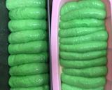 Foto langkah ke 5 dari resep Roti Sisir Pandan ❤️✨.