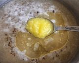A picture of step 3 of Pongal with Jowar Millet.