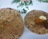 गोभी पालक पराठा (Gobhi Palak Paratha recipe in Hindi) रेसिपी चरण 4 फोटो
