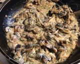 A picture of step 8 of Baked Pork Chops with Shallots, Cream, and Mushrooms.