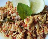 Foto langkah ke 7 dari resep Ayam Suwir Pedas Khas Bali.