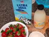 Korean Strawberry Milk Simple,Easy,Ekonomis... 🥛🍓👍