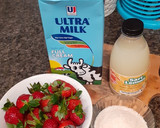 Foto langkah ke 1 dari resep Korean Strawberry Milk Simple,Easy,Ekonomis... 🥛🍓👍.