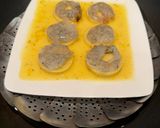 Hình bước làm 2 của món Đậu hũ hấp tôm (Steamed Tofu with Shrimp)