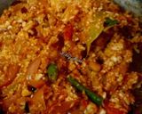 A picture of step 7 of Low carbs Keto tomato masala rice (using cauliflower riced).