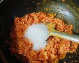 A picture of step 3 of Gajar ka Halwa.