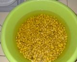 Foto langkah ke 2 dari resep Tempe HomeMade Bentuk Segitiga di Bungkus Daun Pisang (dari Kacang Kedelai Putih).