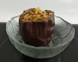 Foto del paso 3 de la receta: Berenjena rellena de soja texturizada y mango