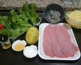 Foto del paso 1 de la receta: Mar y tierra a mi manera