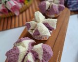 Foto langkah ke 7 dari resep Bolu Kukus Mekar Taro.