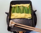 秋葵星星玉子燒的食譜步驟4照片