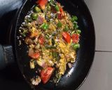 A picture of step 3 of Yam fry.