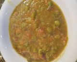 A picture of step 6 of Masala puri chat.