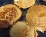 A picture of step 3 of 3 ingredient fake pancakes (made with oats and cottage cheese).