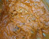 A picture of step 3 of Semo and egusi soup.