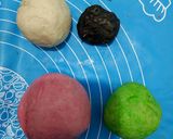 Foto langkah ke 6 dari resep Bakpao No Mixer Character Semangka.