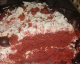 A picture of step 7 of Red velvet cake.