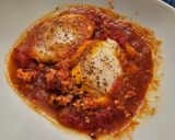 A picture of step 7 of Shakshuka the Kids Love.