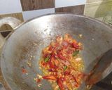Foto langkah ke 1 dari resep Oncom tumis pedas.