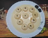 A picture of step 4 of Suji Rasmalai.