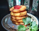 Foto langkah ke 4 dari resep Cheese potato pancake.