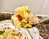 Foto del paso 7 de la receta: Ensalada de pasta con quesitos y orégano, “sin gluten “