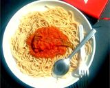 A picture of step 7 of Sweet pepper stew with pasta.