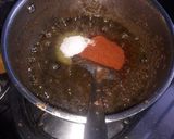 A picture of step 3 of Veg Egg Curry.