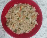 Chicken fried rice recipe step 2 photo