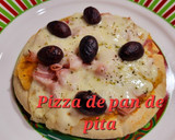 Foto del paso 8 de la receta: Pizzeta de pan de pita con hummus