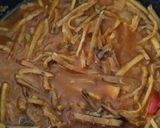 Foto del paso 4 de la receta: Carne Mechada de Concha de Plátano