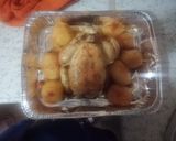 Foto del paso 4 de la receta: Pollo relleno Al horno con patatas