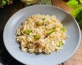 Foto langkah ke 4 dari resep Nasi Goreng Rebon Bawang Merah.